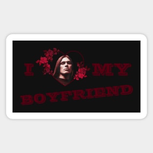 I Love My Boyfriend JPL Juha-Pekka Leppäluoto Sticker